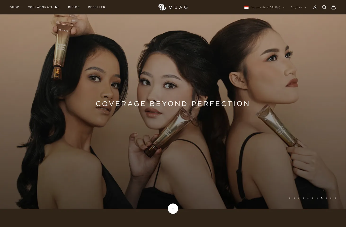 MUAQ - WEB DEVELOPMENT project screenshot